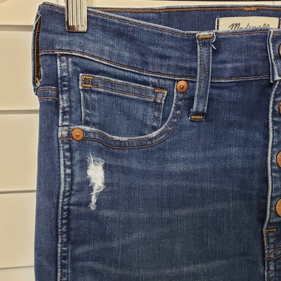Madewell Women's Jeans 10" High-Rise Size 27 Style #J7914 - Picture 5 of 16